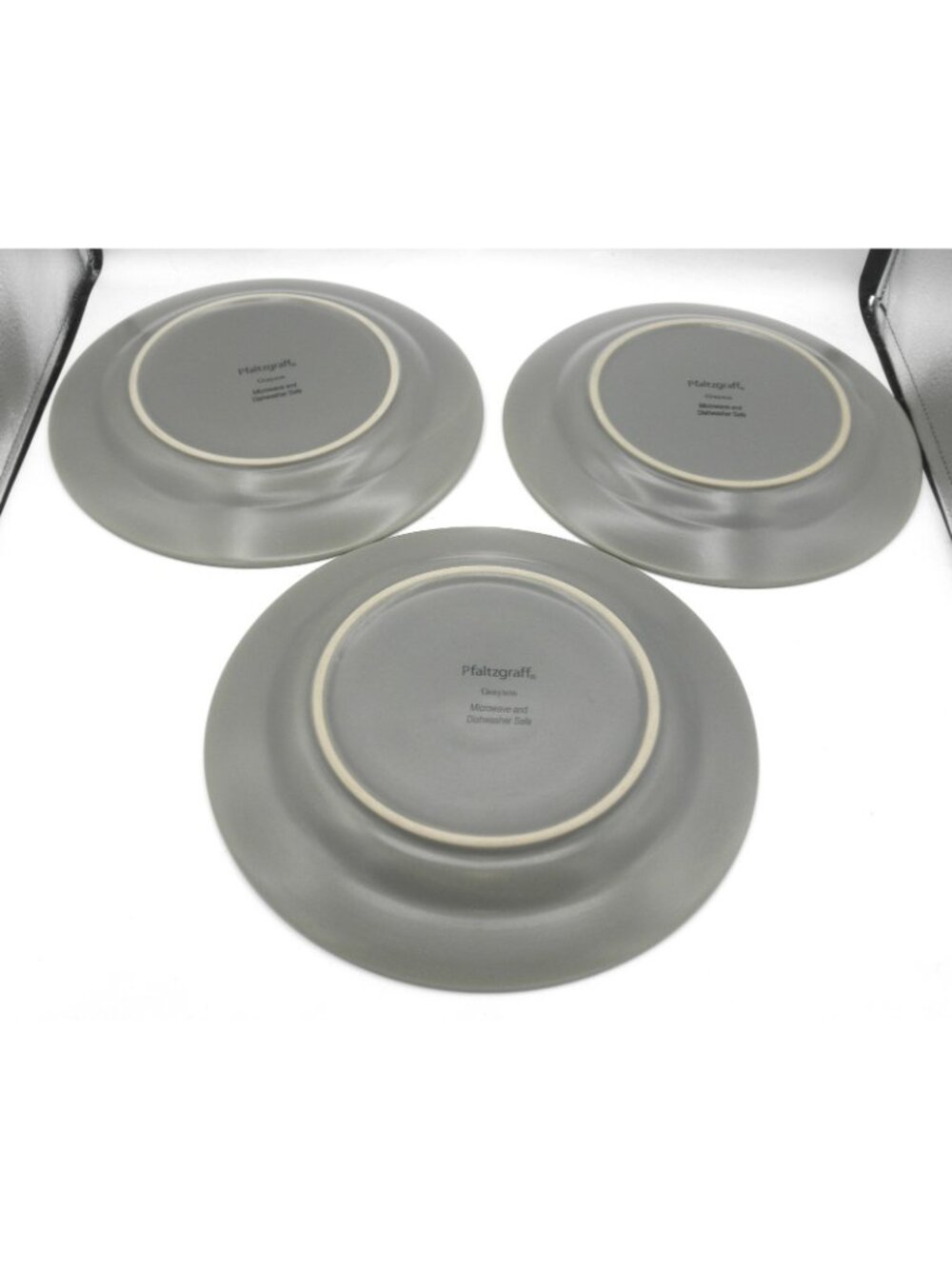 Pfaltzgraff Grayson (3) Dinner & (3) Salad Plates Set of 6 Pattern Code: PFAGRAY - Picture 3 of 12